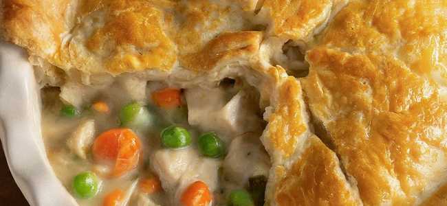 Chicken pot pie.